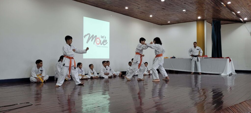 Clases de karate para niños en Medellín